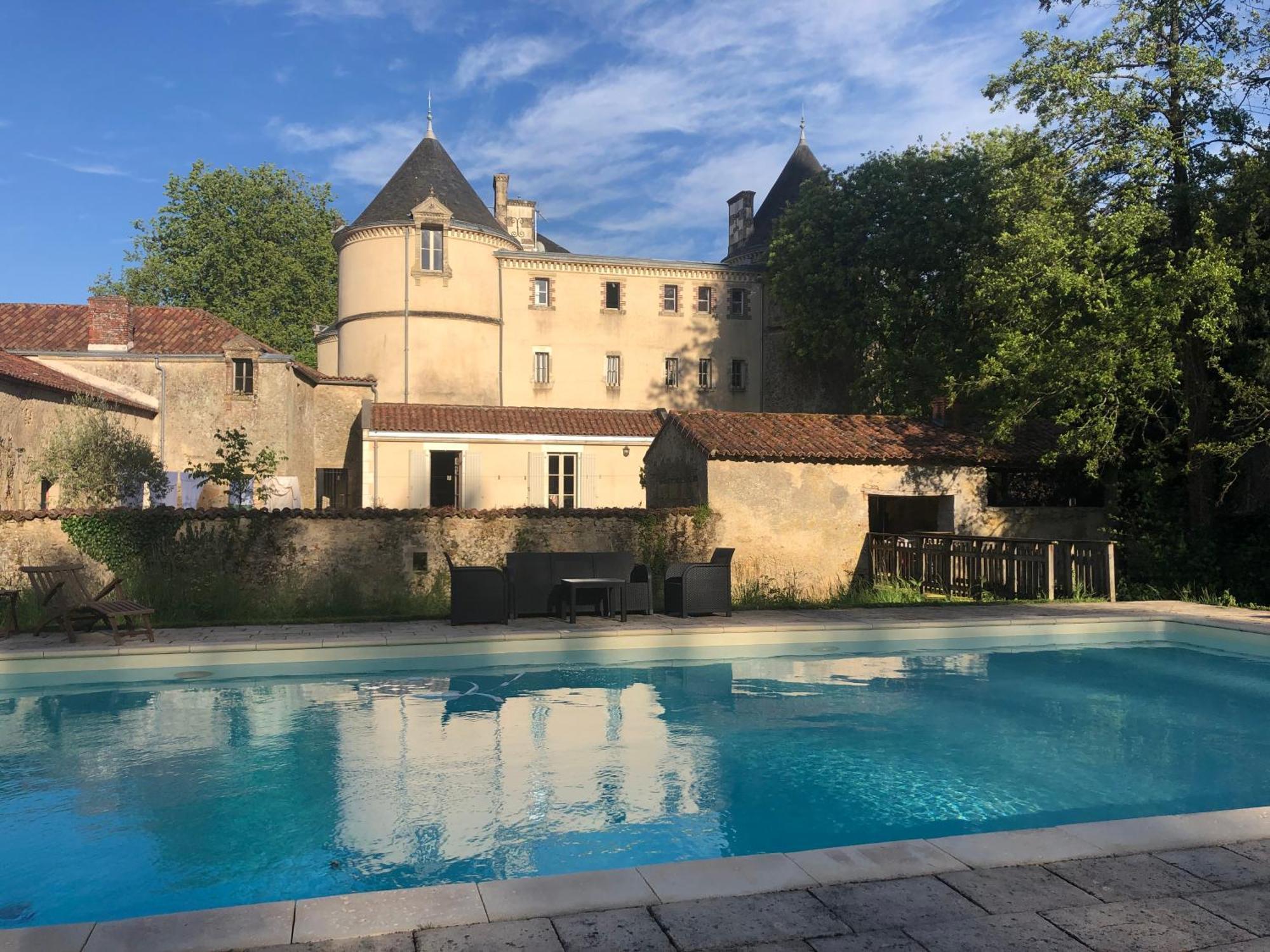 Chateau De La Mothe Saint-Sulpice-en-Pareds Exteriér fotografie